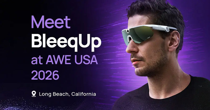 BleeqUp à AWE USA 2026 | IA spatiale vélo
