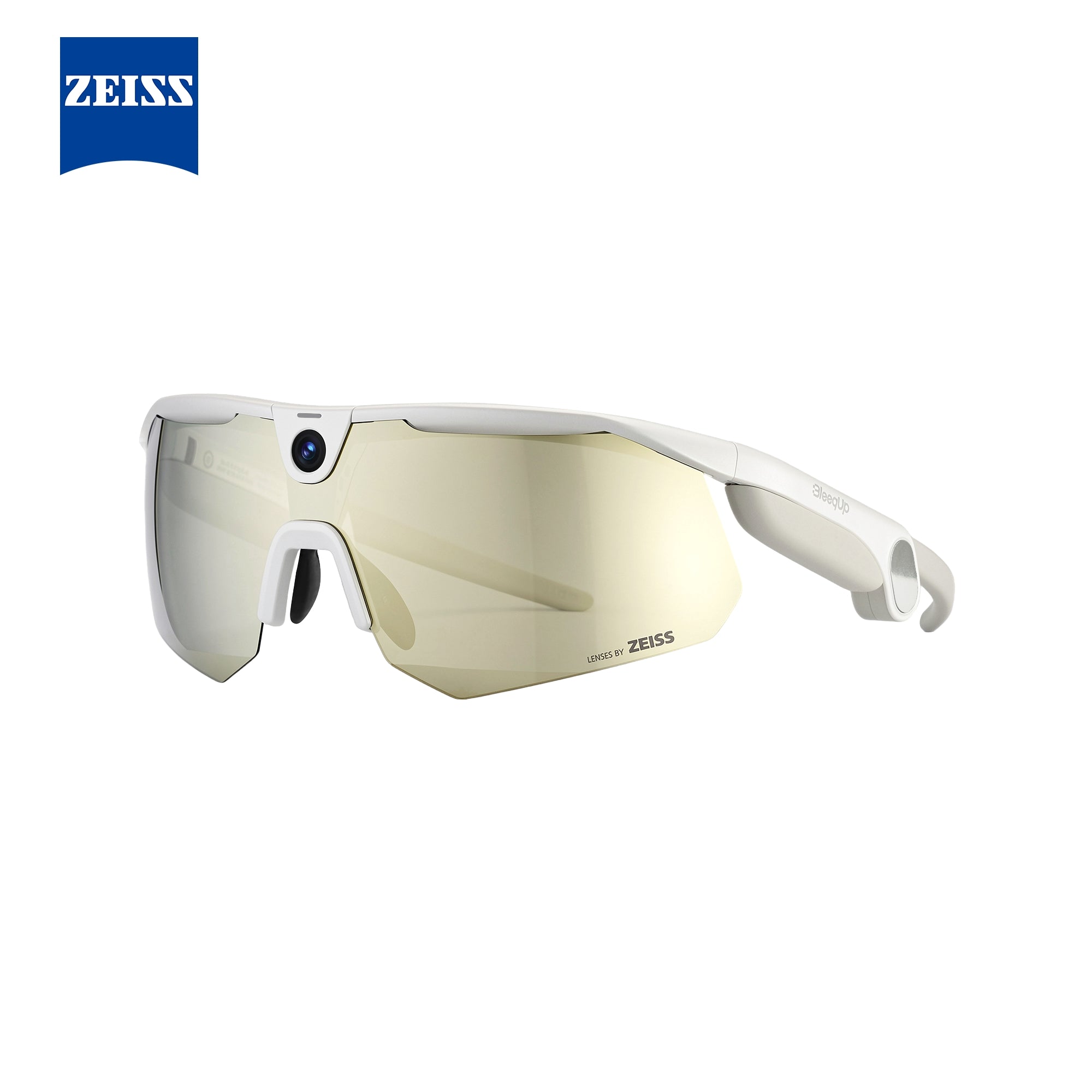 BleeqUp Ranger AI Sports Camera Glasses - Lenses by Zeiss
