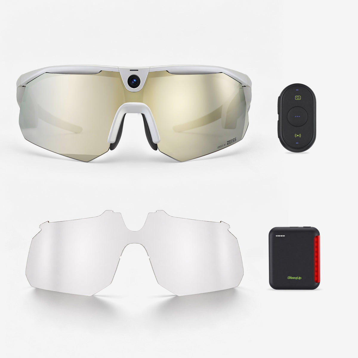 BleeqUp Ranger Lunettes de Sport IA – Pack Ultime