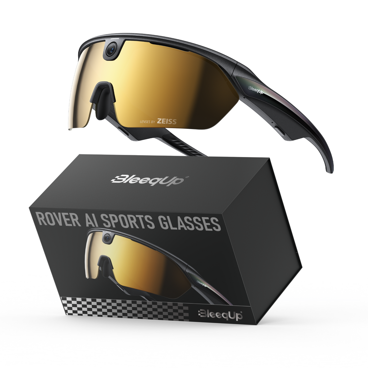 BleeqUp Rover - Lunettes de sport IA avec verres ZEISS